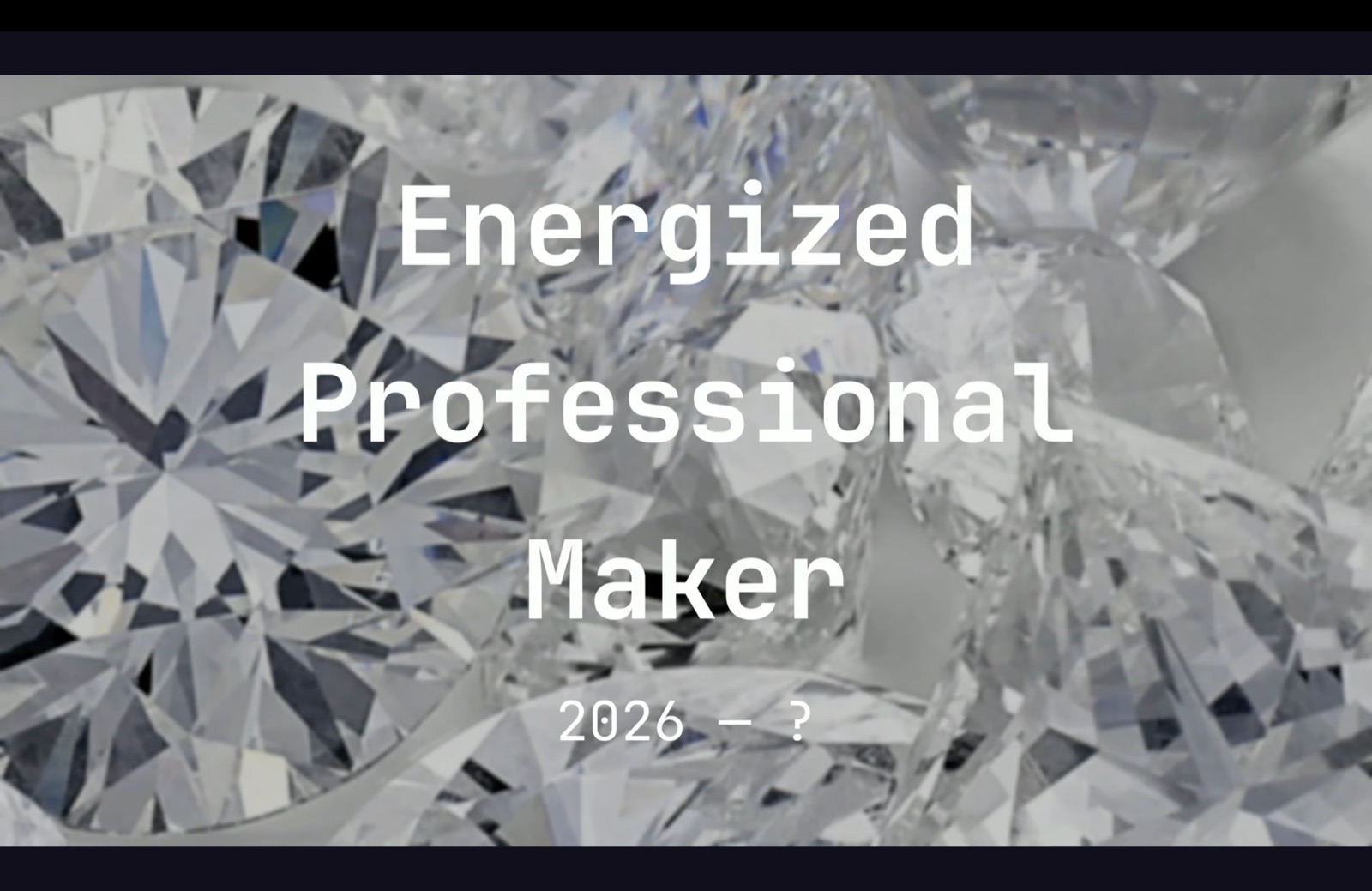 DHH's Rails World slide: Energized Professional Maker, 2026 to ?